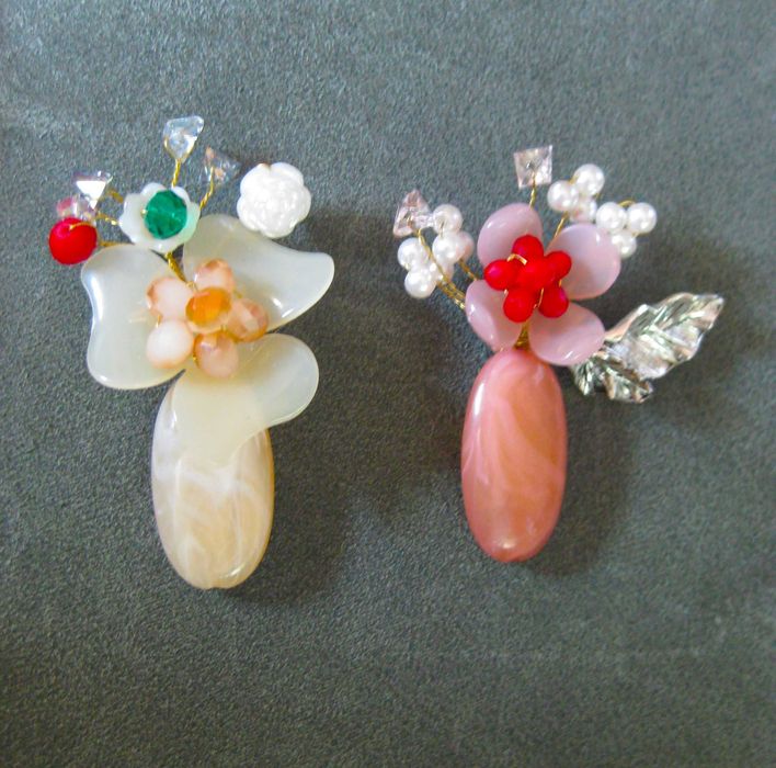 Alfinete / Broche / Pregadeira Flor NOVO