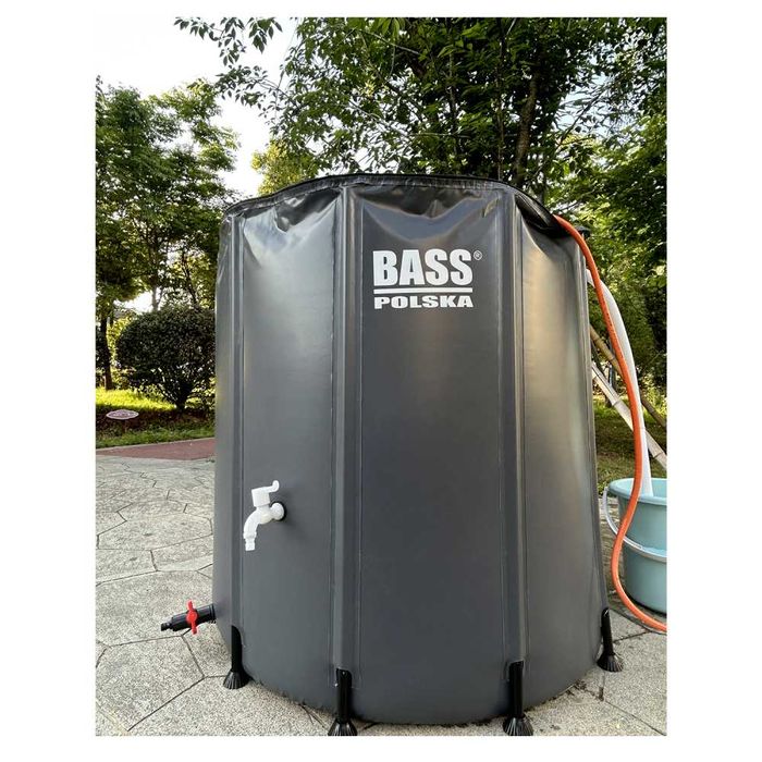 BASS POLSKA Składany Zbiornik Na Deszczówkę Wodę Beczka 390l BH79997