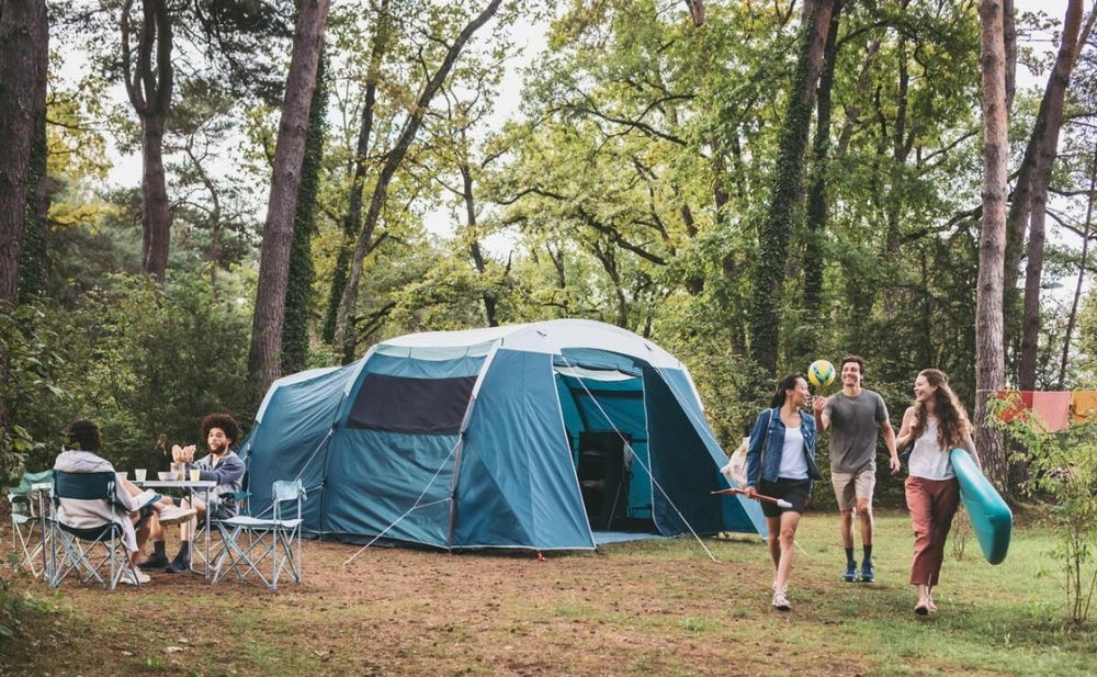 Namiot kempingowy Quechua Arpenaz 6.3 6-osobowy, 3 sypialnie