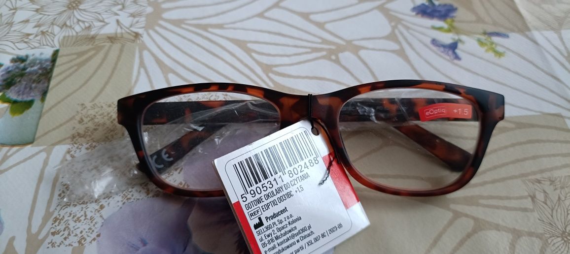 Nowe okulary 1.5+