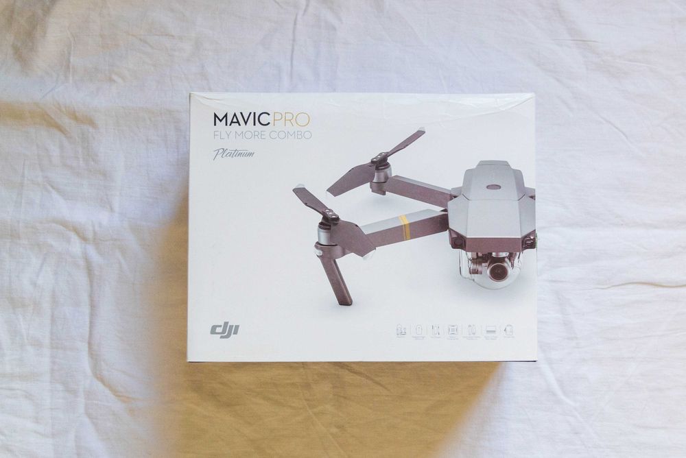Квадрокоптер Mavic Pro Platinum Fly More Combo (повна комплектація)