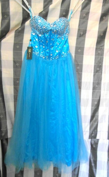 Шикарное вечернее платье выпускной/торжество,косплей Золушка