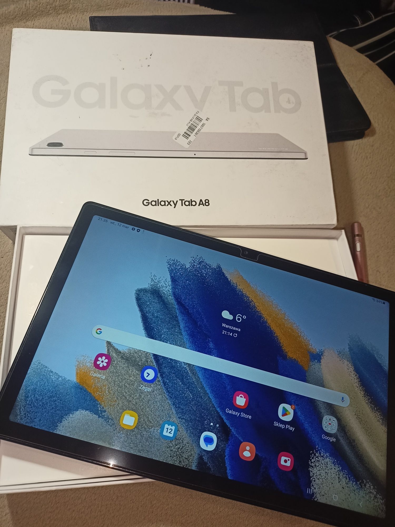 SAMSUNG GALAXY TAB A8 4/64GB WIFI + rysik Tech-protect + etui czarne