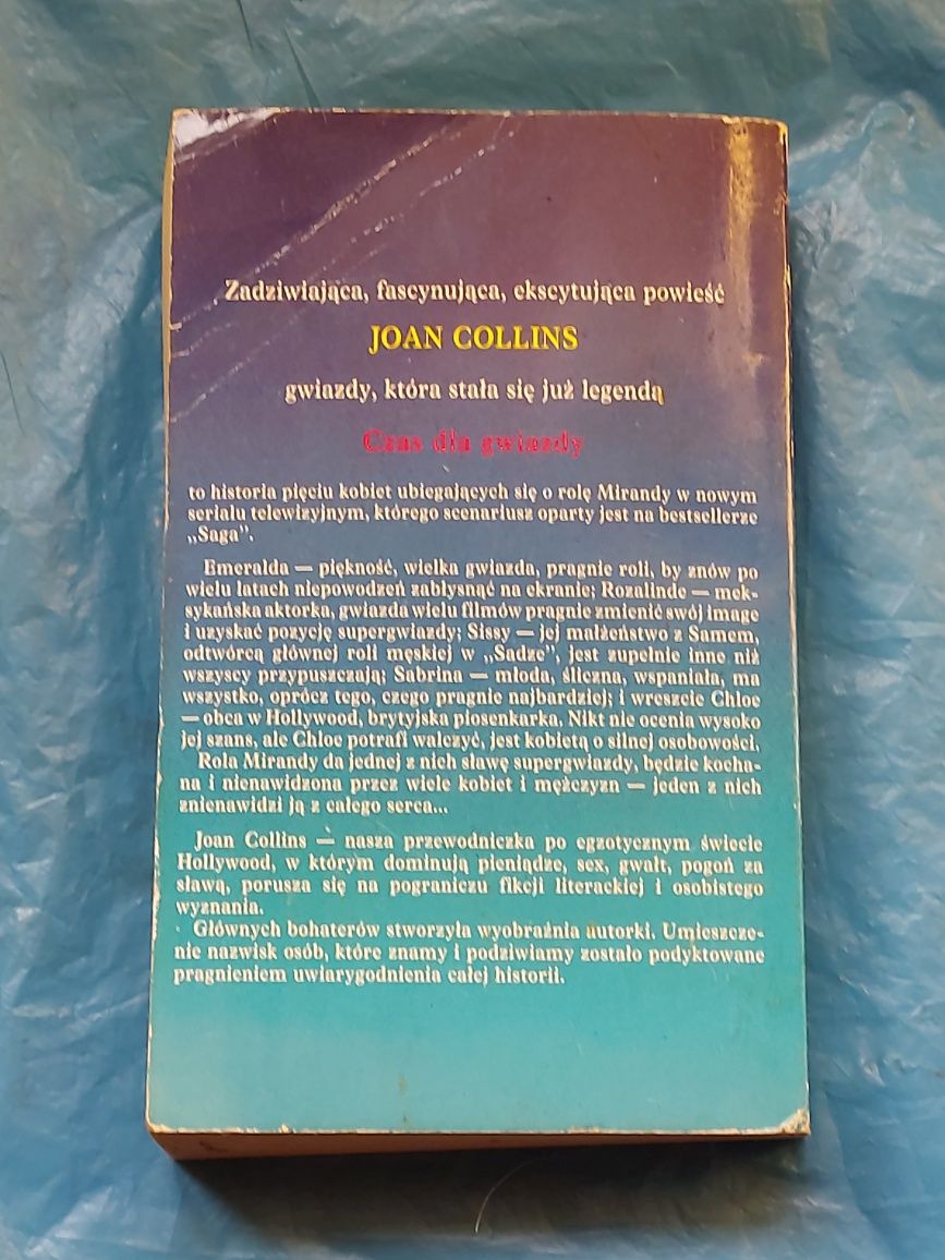 Książka JOANS COLLINS powieść 1991 rok