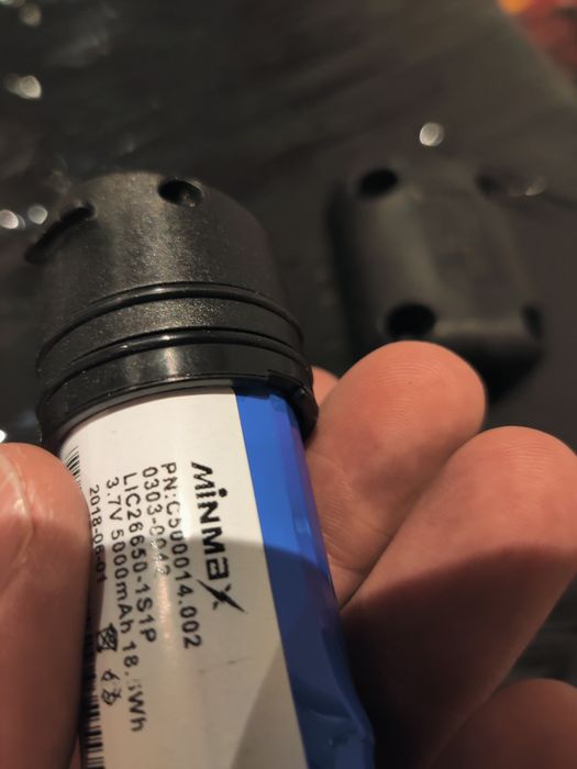 Bataria original para Minelab Equinox. (Como nova) + oferta.