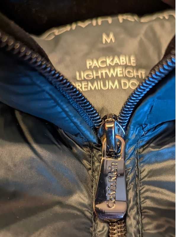 Легкий пуховик женский calvin klein (оригинал)