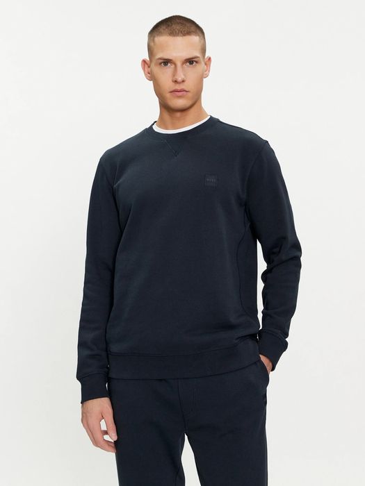 Світшот BOSS M, L Westart 50509323 Cиній Relaxed Fit