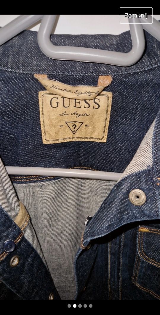 Kurtka jeansowa Guess