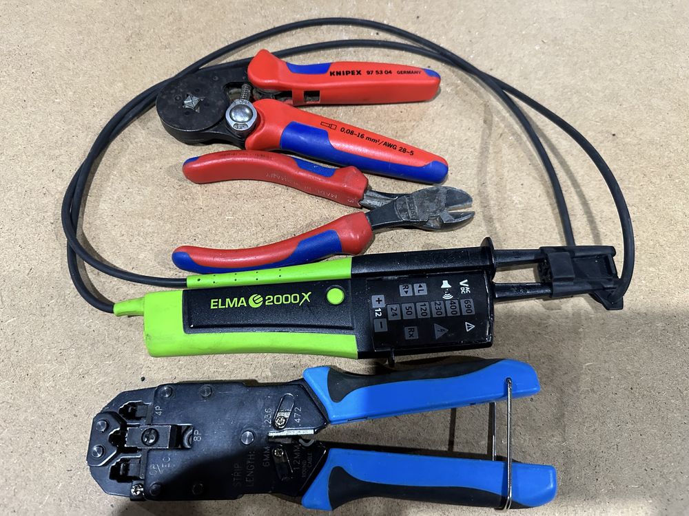 Bahco zestaw szczypce cegi dla ekektryka Knipex