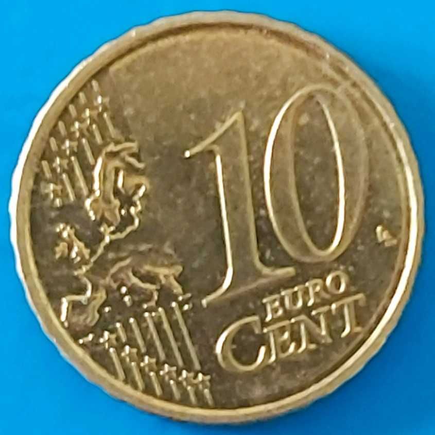 10 Cêntimos de 2018 de Espanha,  Miguel Cervantes