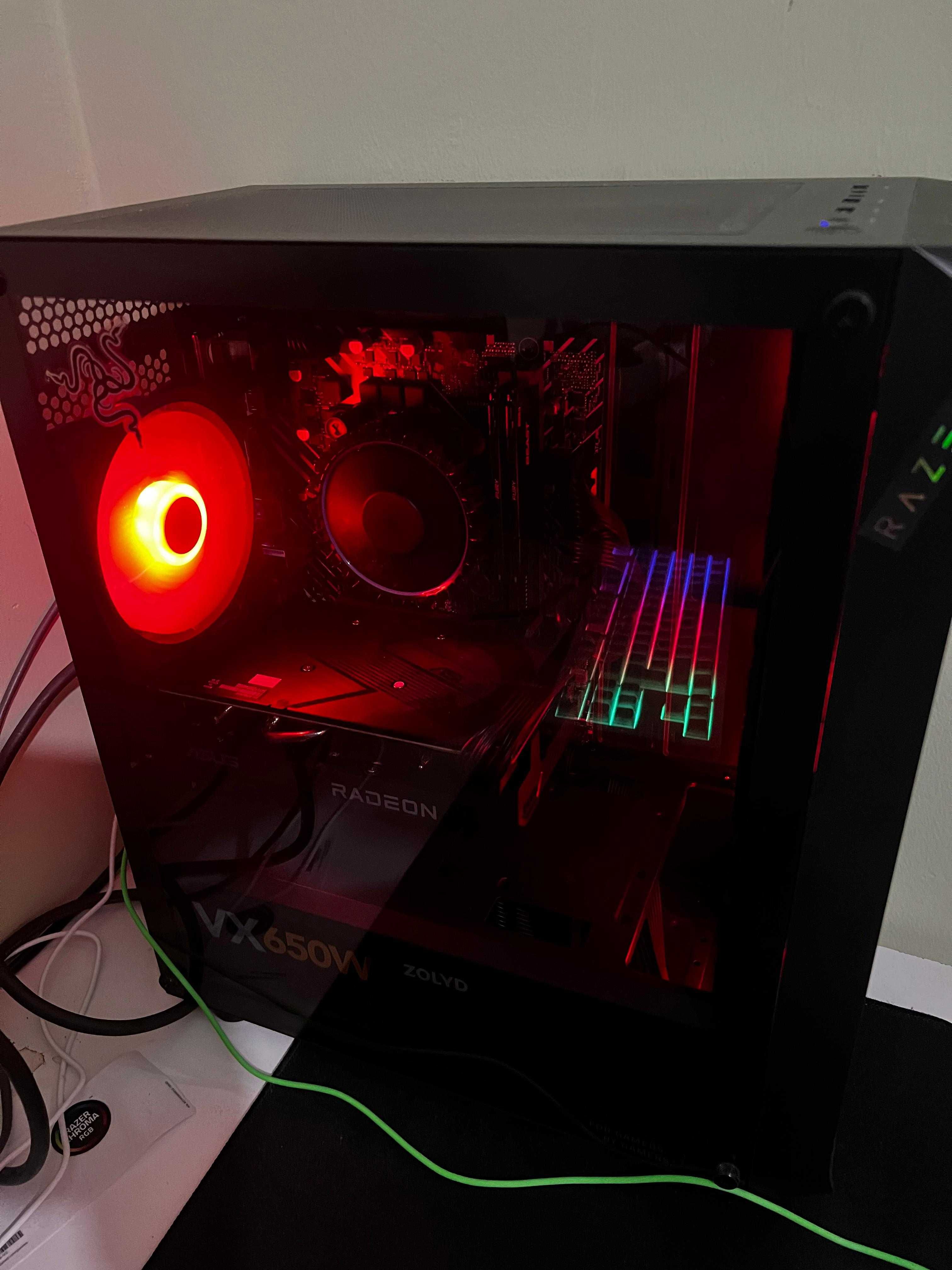 Torre Gaming/ gamer i5-12400F + RX 7600 8GB