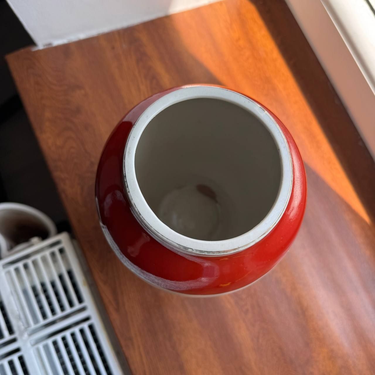 Wazon w kwiaty Porcelana Chodzież lata 60 te