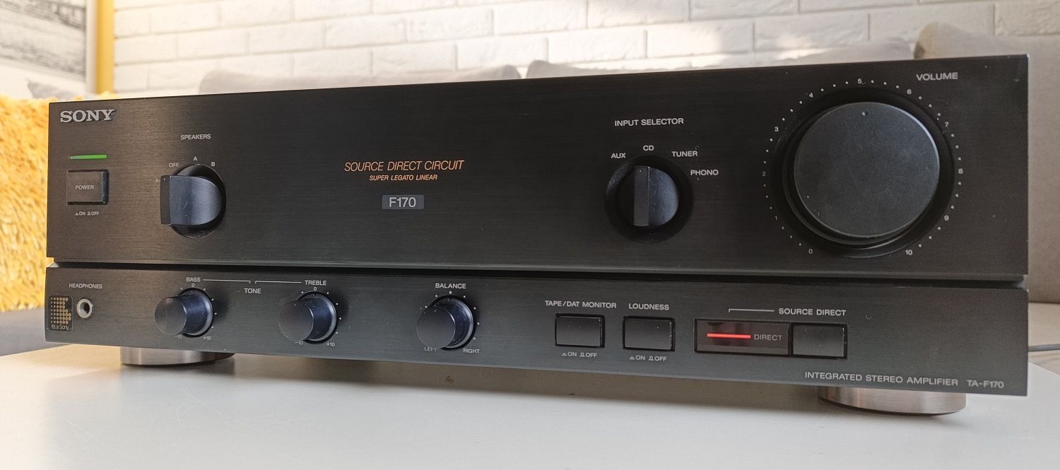 SONY TA-F170 zintegrowany wzmacniacz stereo HI-FI. Fajny stan.