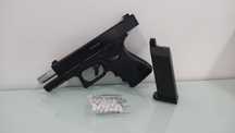 Pistola Airsoft Glock 19 Full metal (NOVA)