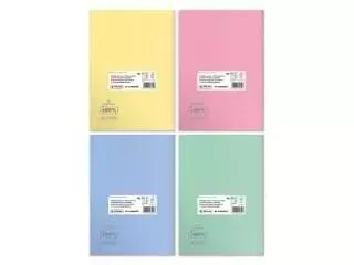 Zeszyt B5/60K kratka Eco PP Pastel Colors (5szt). Herlitz