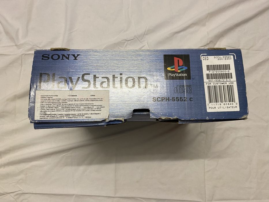 Playstation 1 Sony (poucas vezes utilizada)