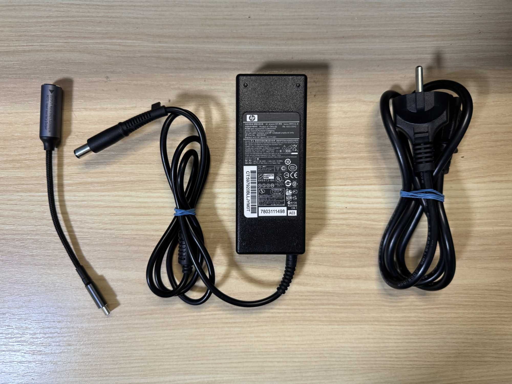Блок живлення HP (7.4x5.0/ 19V/4.74A/) +Type-c 90W PD