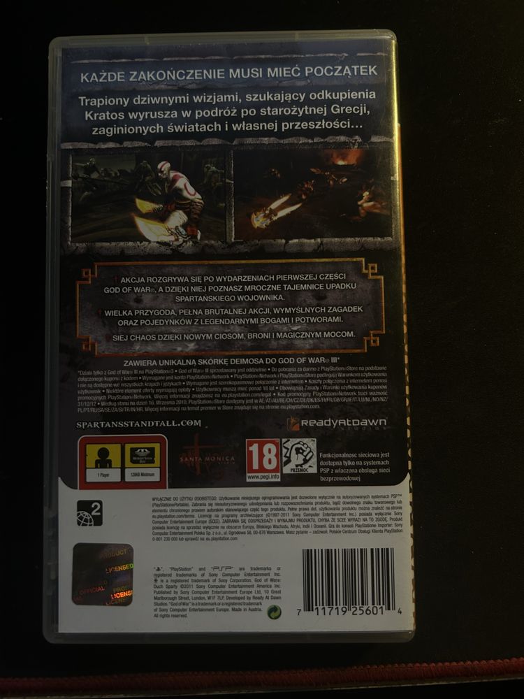 God of war duch sparty gra w polskiej wersji
