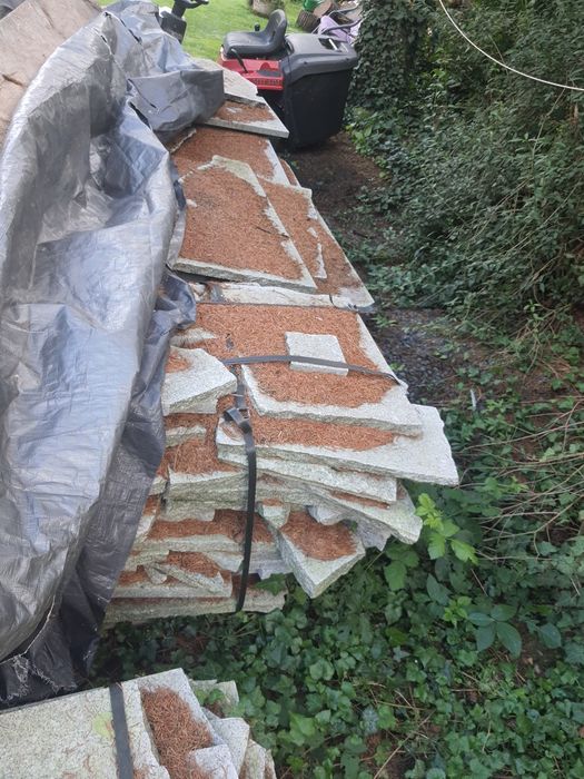 Granit strzgomski płomieniowany  do ogrodu