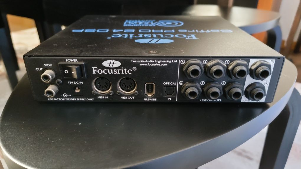 Focusrite saffire pro 24 dsp