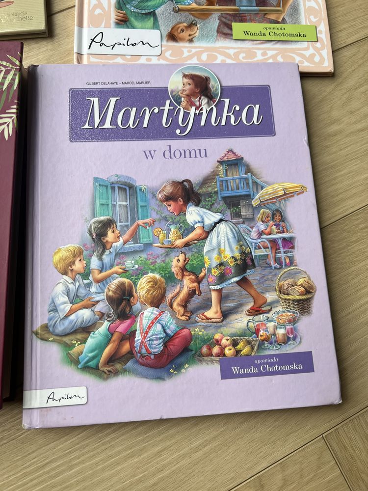 Książki 5 szt  , martynka , mala ksieżniczka i inne