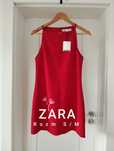 Zara mini czerwona sukienka rozm 38 /M