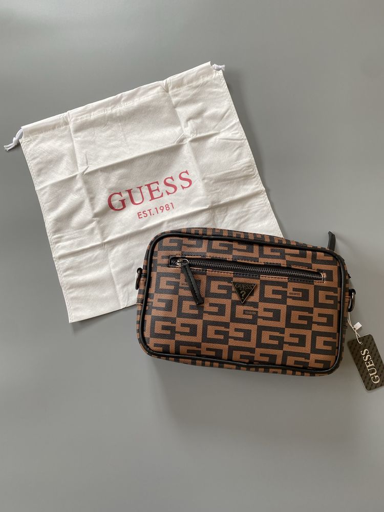 Чоловіча мужская сумка guess