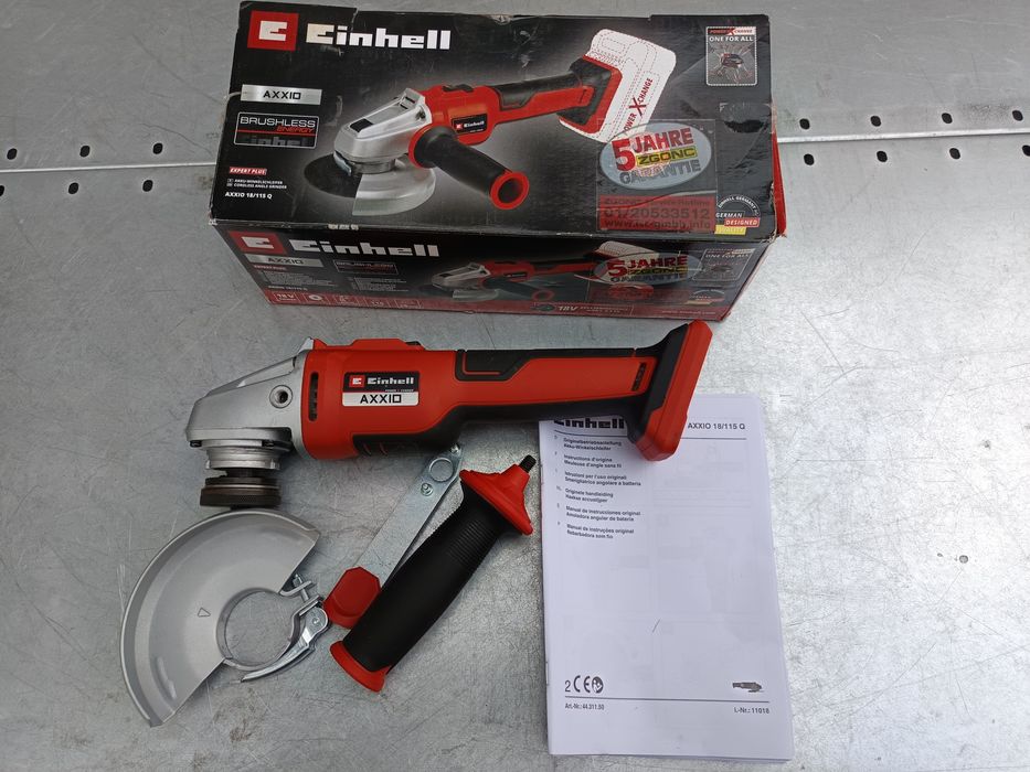 Akumulatorowa szlifierka kątowa Einhell AXXIO 18/115 SOLO