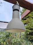IKEA HEKTAR lampa duża ciemnoszara