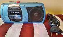 Radiomagnetofon Euromax EM-2942B - "mały jamnik" uszkodzony