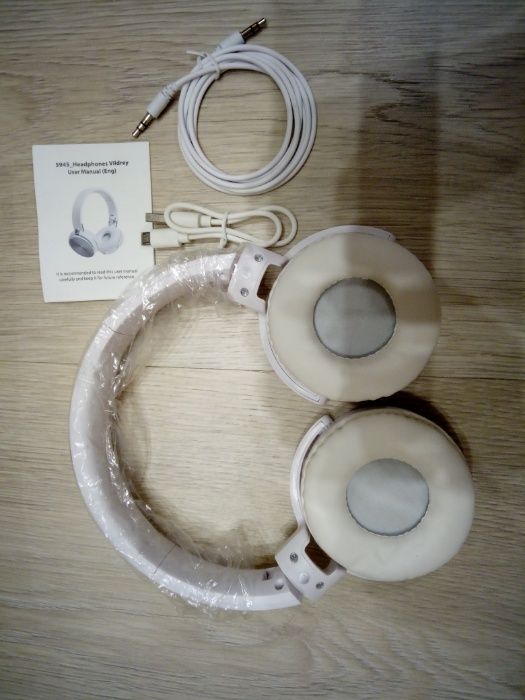 Headphones completamente novos, com caixa e componentes de origem
