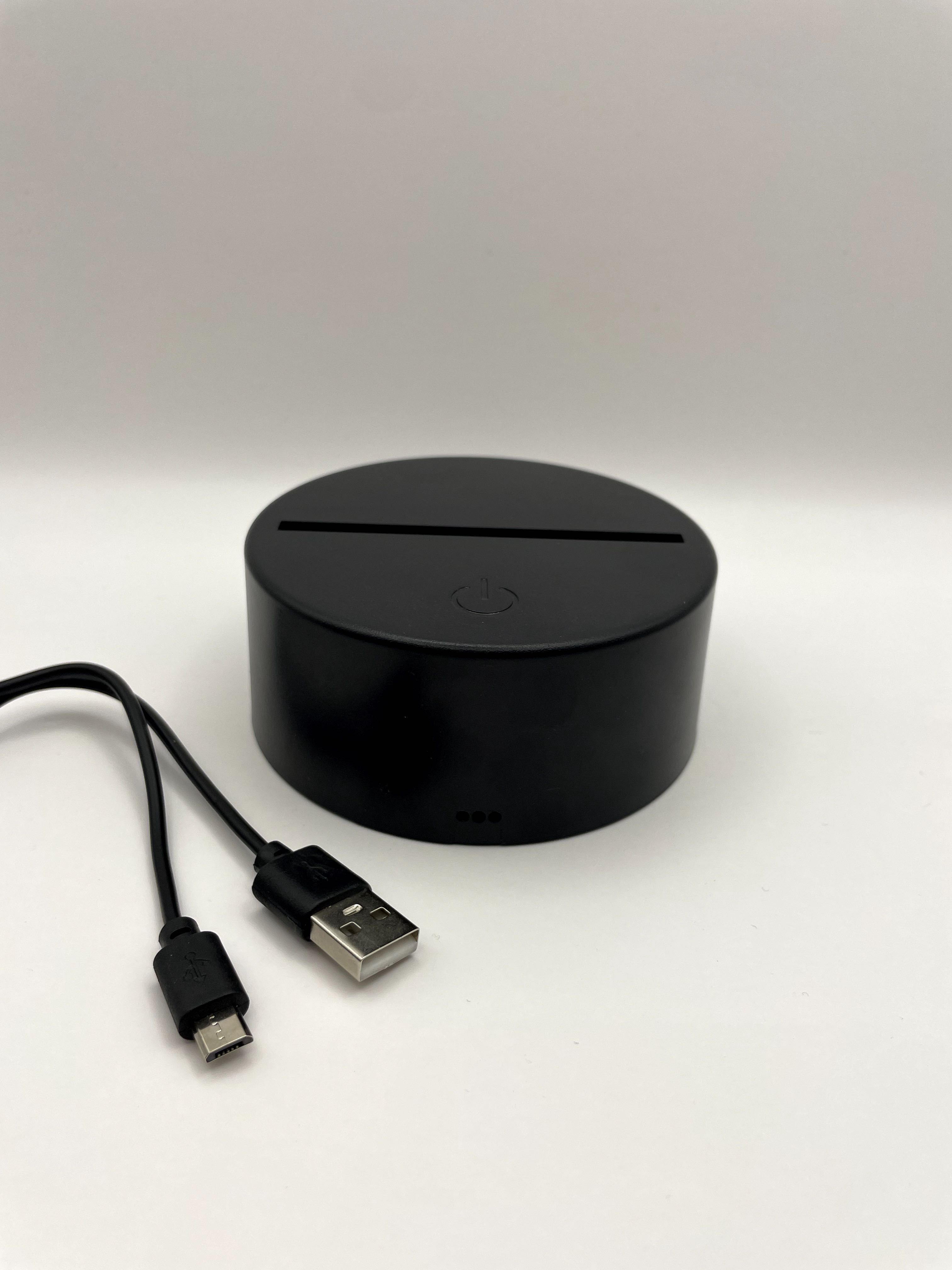 Lampka 3D LED Piłka Nożna – 7 kolorów, dotykowa, USB – efekt WOW!