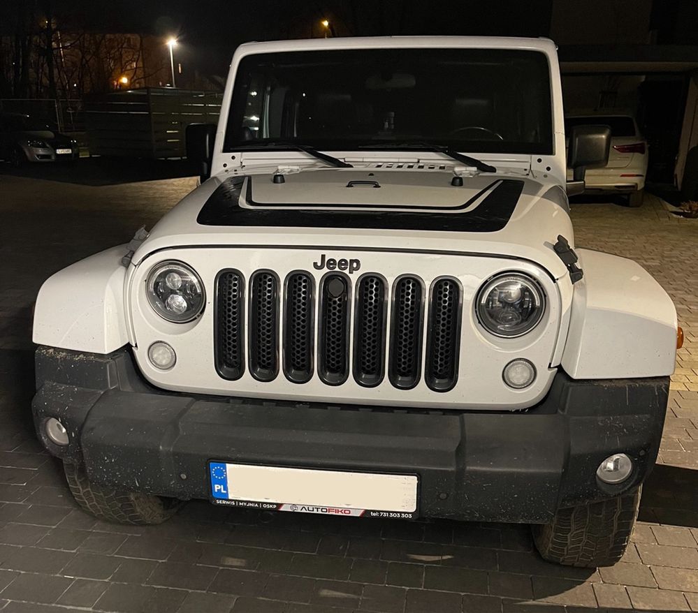 Jeep Wrangker JKU 2007 - 2018 EU zderzak przedni