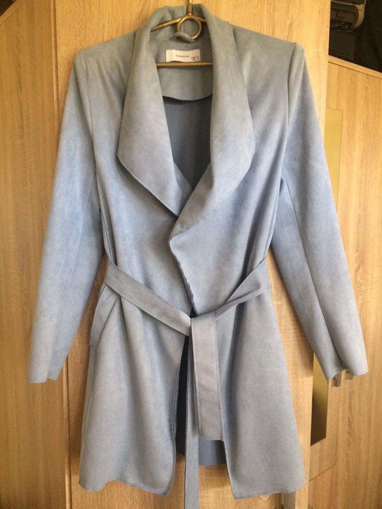 Płaszcz płaszczyk 34 XS reserved jak nowy bez wad jesień zima wiosna