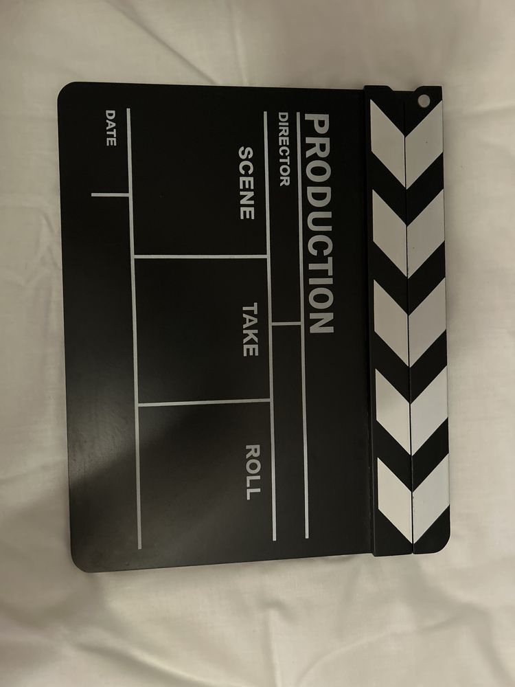 Claquete Cinematografica/ Placa de Cinema