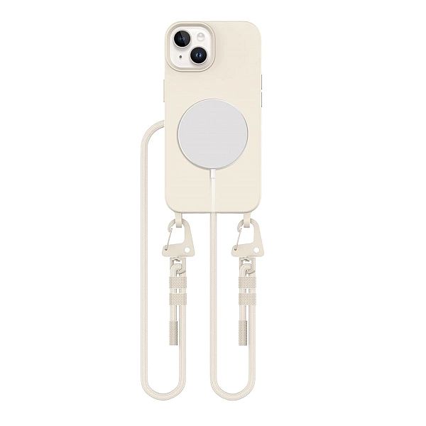 Tech-Protect Magnecklace Magsafe Iphone 15 Cosmic Latte