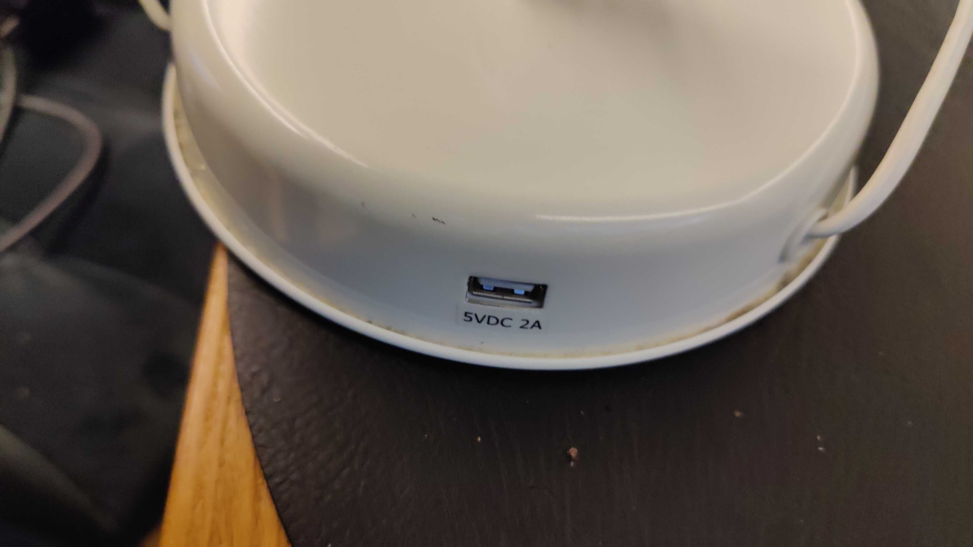 Lampka na biurko hektar Ikea usb