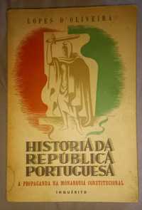 História República Portuguesa  propaganda na Monarquia Constitucional