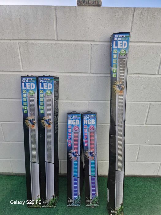 Luzes(led) para aquários