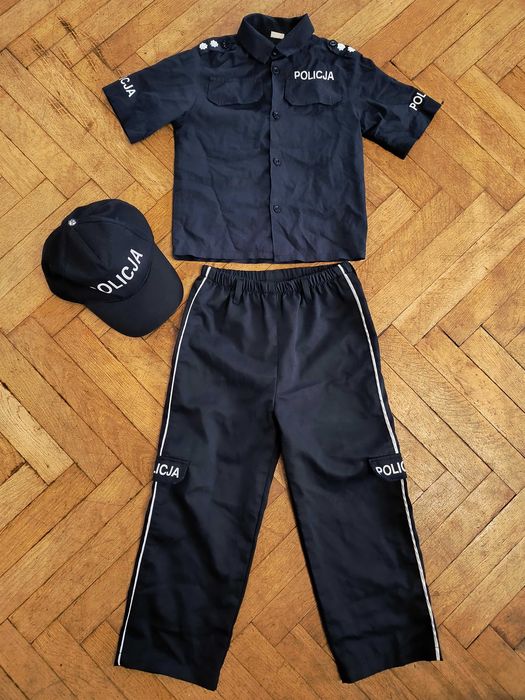 Strój policjanta dla chłopca rozm. 110-116