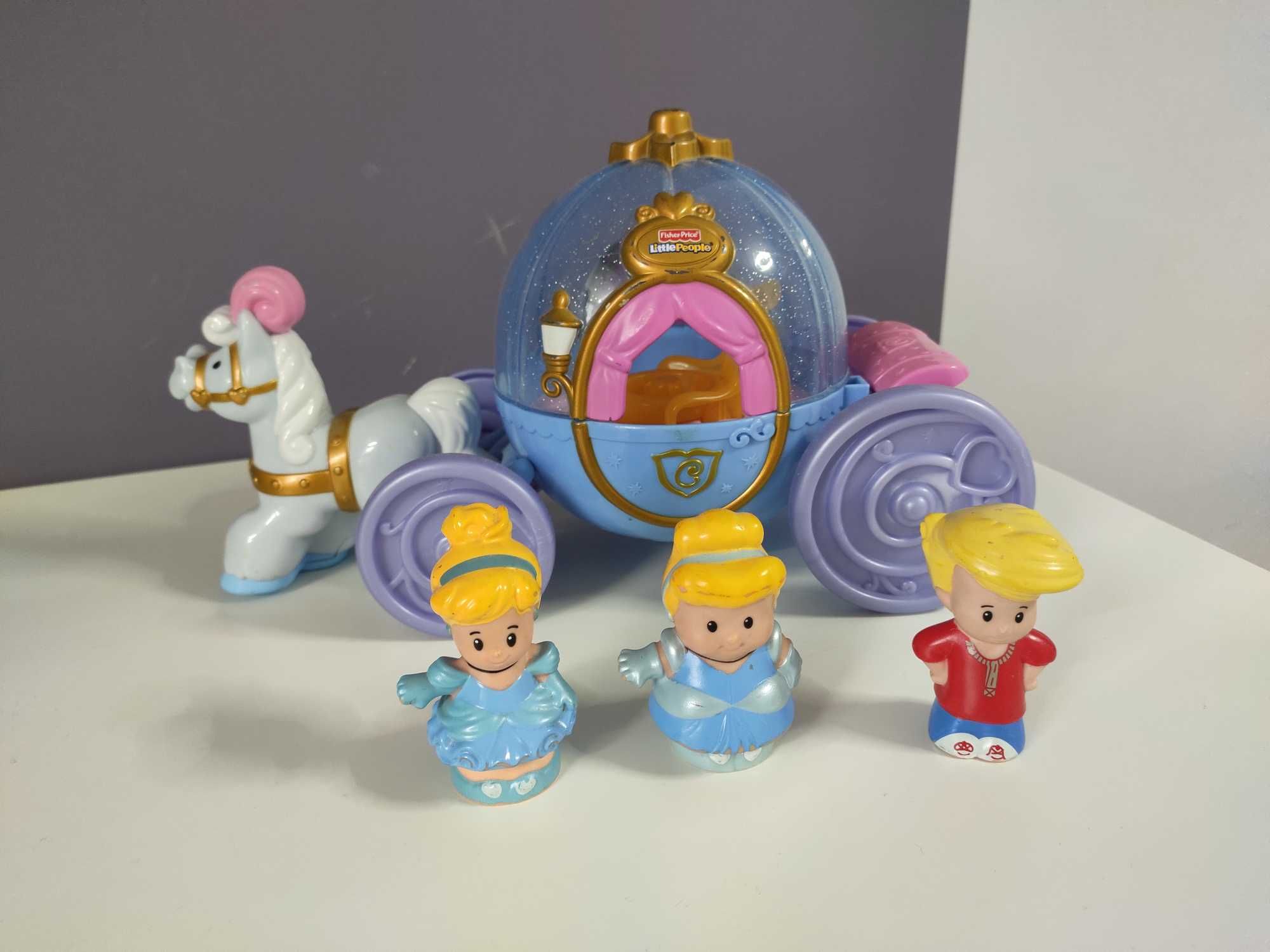 Fisher Price Little people палац карета горщик іграшки