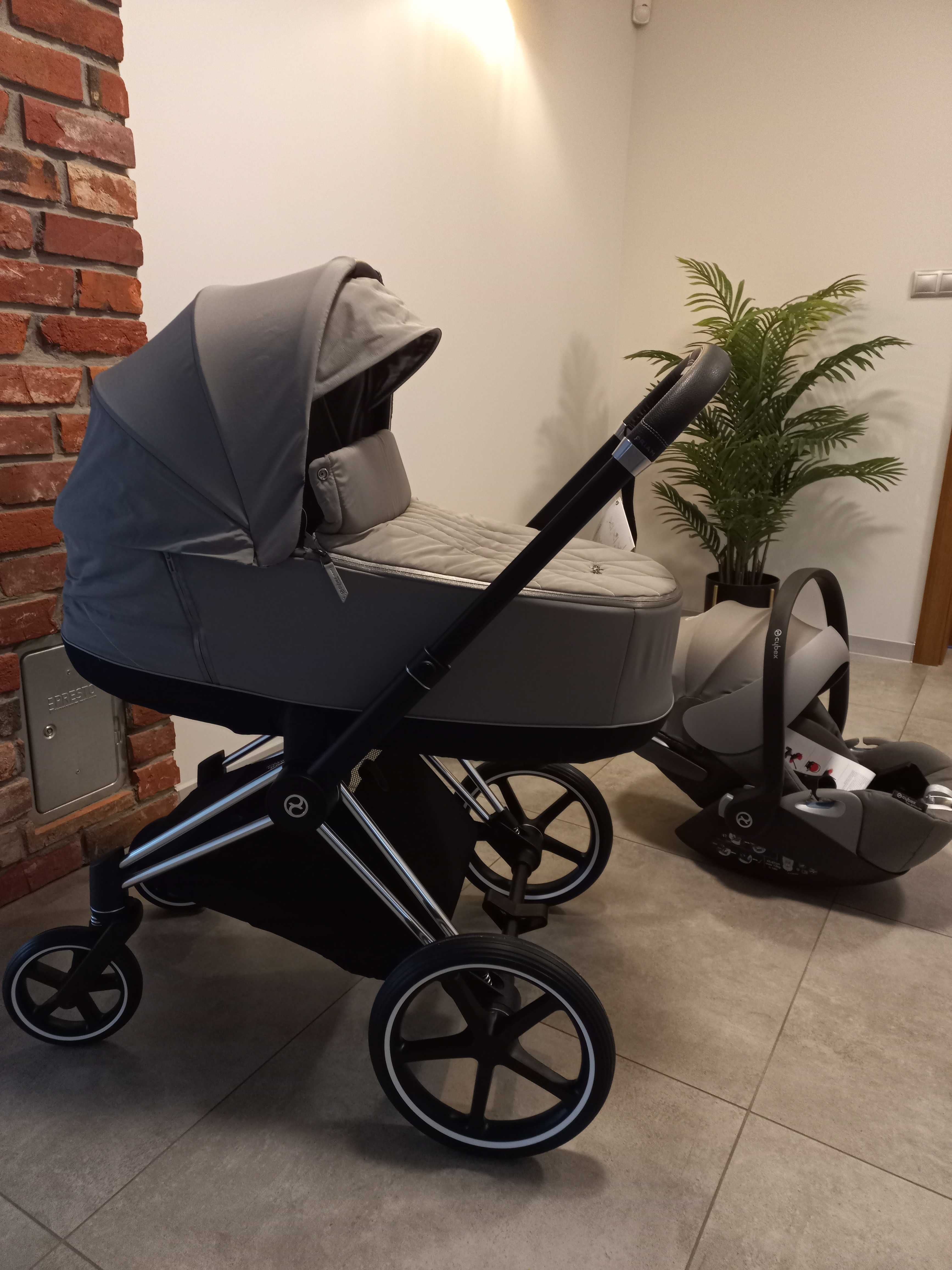 Wózek cybex PRIAM Platinum 4 in 1 szary