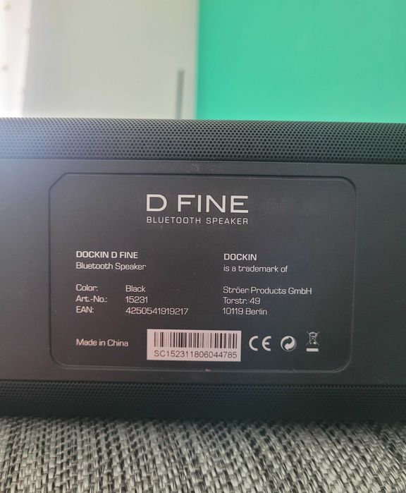 Głośnik Dockin D fine