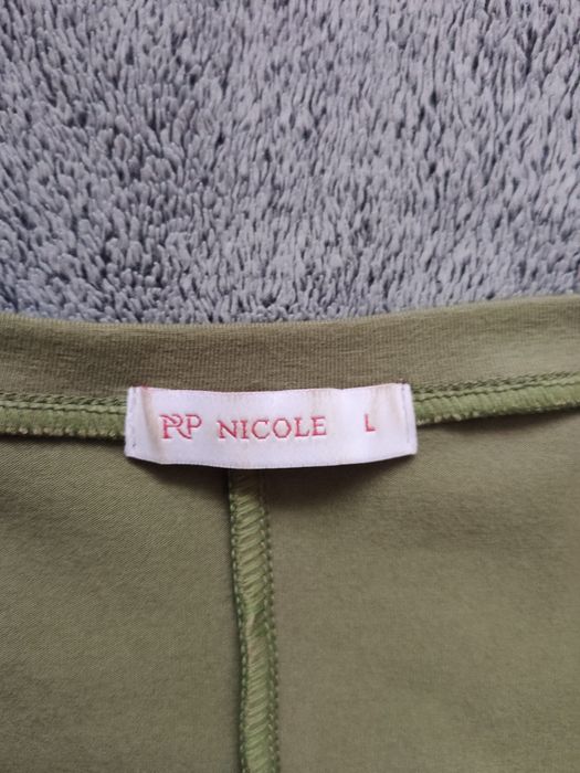 Zestaw dresowy ninja khaki zielony bawełniany L XL XXL oversize