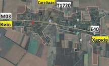 Фасад ПІД БІЗНЕС 25сот трЕ40(М03) Київ-Харків с.Поділ Миргородський рн