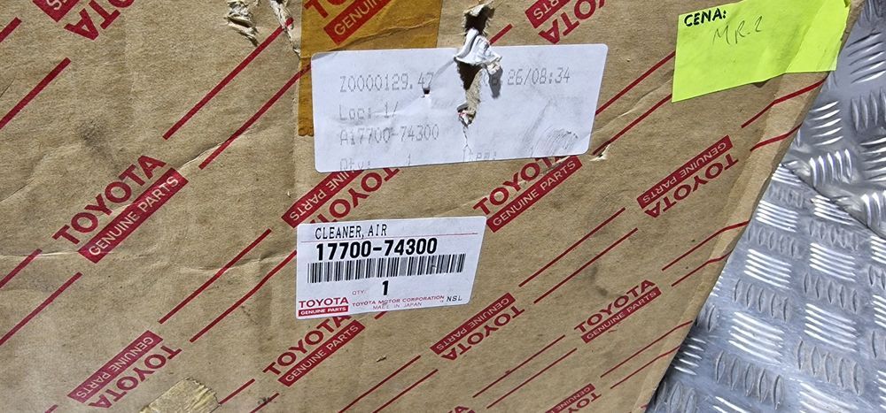Obudowa filtra powietrza puszka toyota mr2 sw20 nowa oryginał