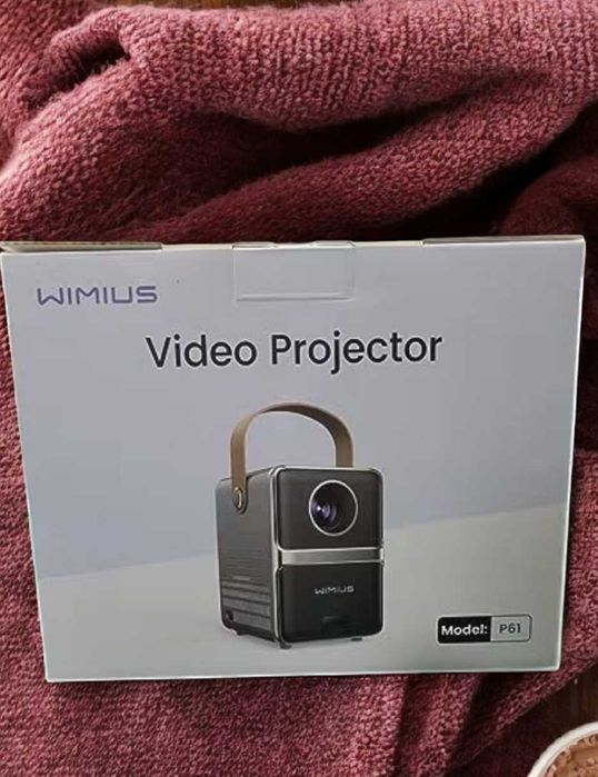 Проектор портативний з вай фай та блютуз мультимедійний проектор