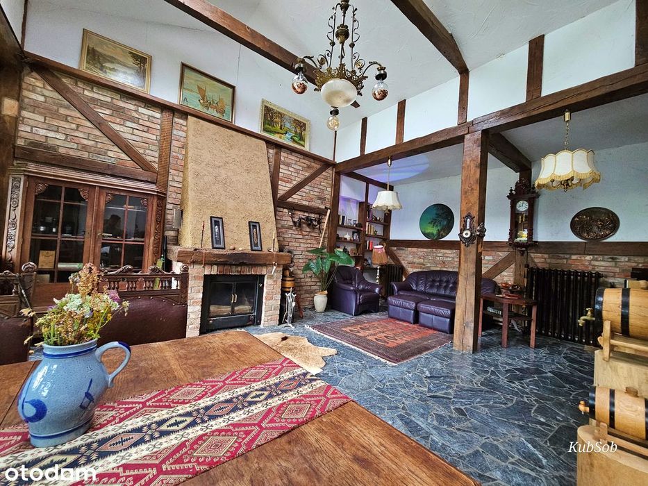 Uroczysko z d. pasywnym  typu Earthship + domek gościnny-biznes AirBnB