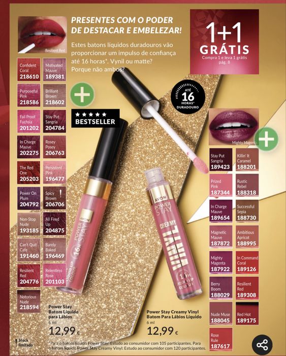 Batom Avon Power stay