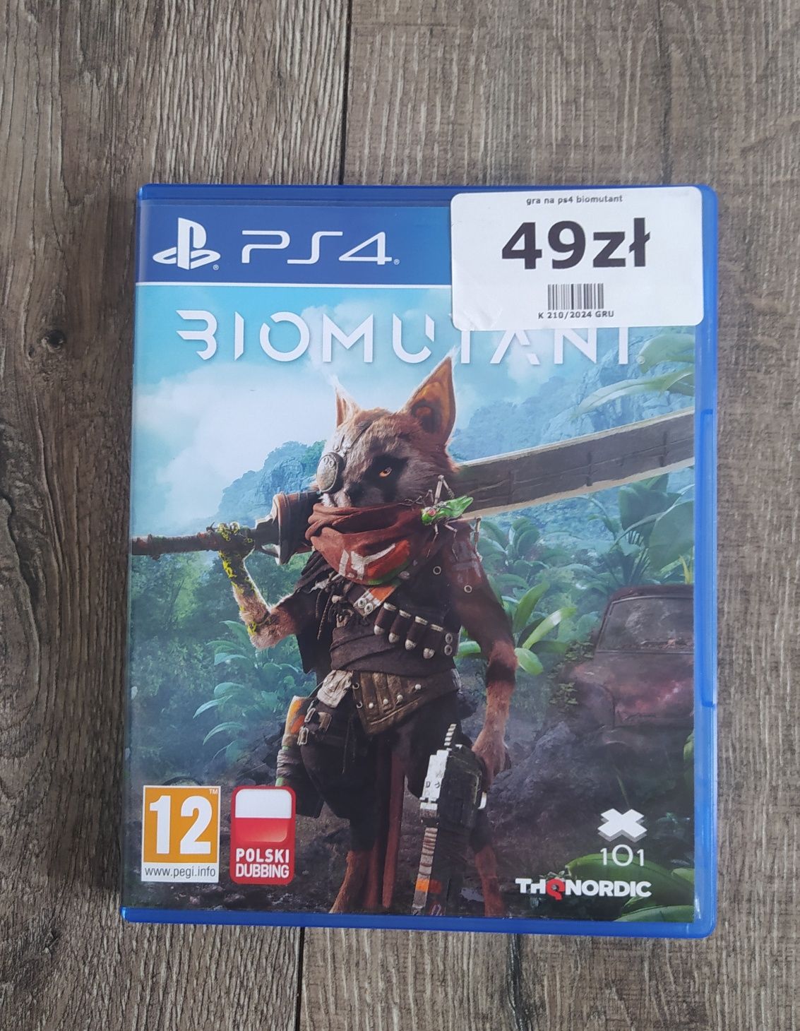 Gra PS4 Biomutant PL Wysyłka